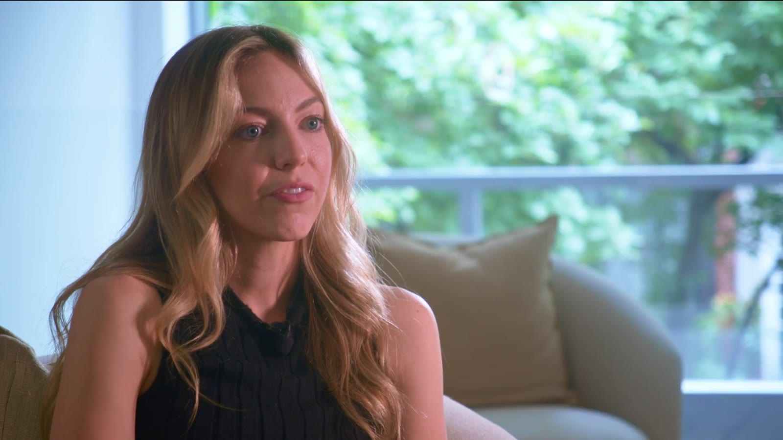 Sydney Scotia, Founder and CEO of MiNDED, speaking to camera